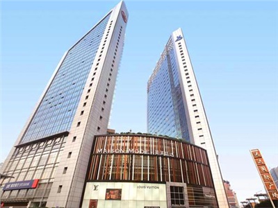外墙保温样板工程：运达国际广场
